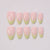 Texture cremosa unghie finte gel handmade Macarons - dettaglio artigianale Italian brand press-on nails