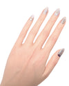Glitter stellare unghie finte handmade Magia - gel press-on nails Italian brand stelle artigianali