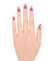 Metamorfosi Rosa unghie finte gel handmade rosa - Italian design press-on nails romantic artigianali