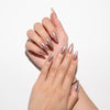 Unghie finte Splendore handmade festa indossate - Italian design press-on nails artigianali sera elegante